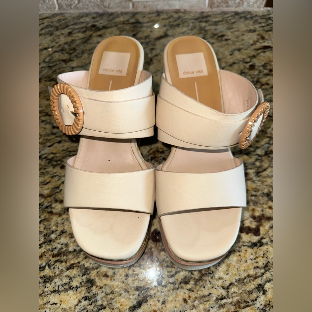 Dolce Vita Cream sandals
